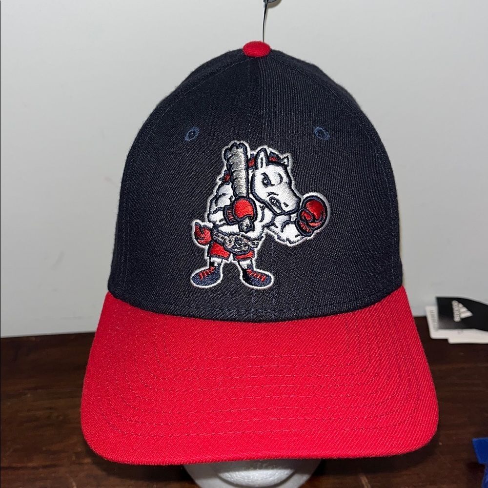 MILB BINGHAMTON RUMBLE PONIES Rumbletown New Era Stretch Fitted Baseball Cap Hat